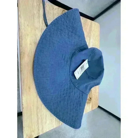 Hurley‎ Women's Sun Hat - Vila del Sol Wide Brim Bucket Blue Summer Hat - Picture 3 of 6